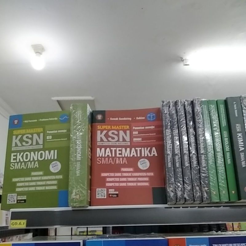SUPER MASTER KSN SMA/MA BIOLOGI KIMIA KEBUMIAN MATEMATIKA FISIKA EKONOMI GEOGRAFI ASTRONOMI-1