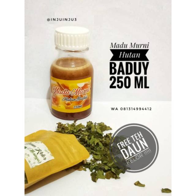 

Madu murni hutan Baduy 250 ml