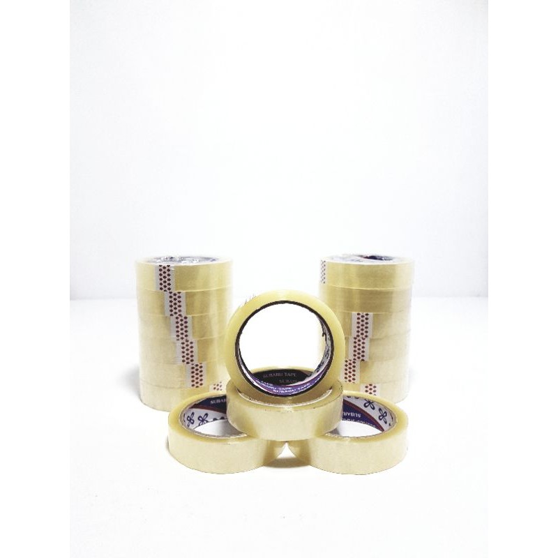 

SELOTIP/ ISOLASI SUBARU BENING 1/2"inch X 12mm X 72yard