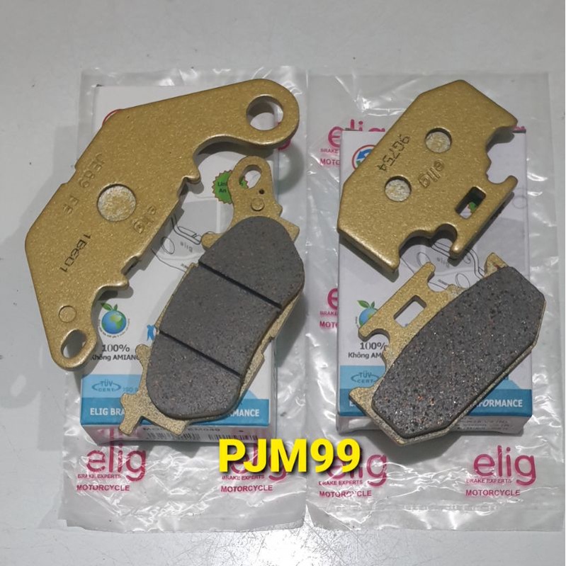 PAKET KAMPAS REM YAMAHA YZF R15 V3 VIXION R MT15 DEPAN BELAKANG ELIG