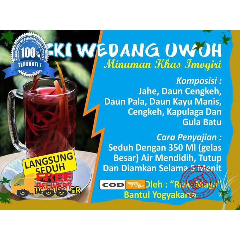 

Wedang Uwuh Minuman Herbal Wedang Uwuh Yogyakarta wedang uwuh komplit