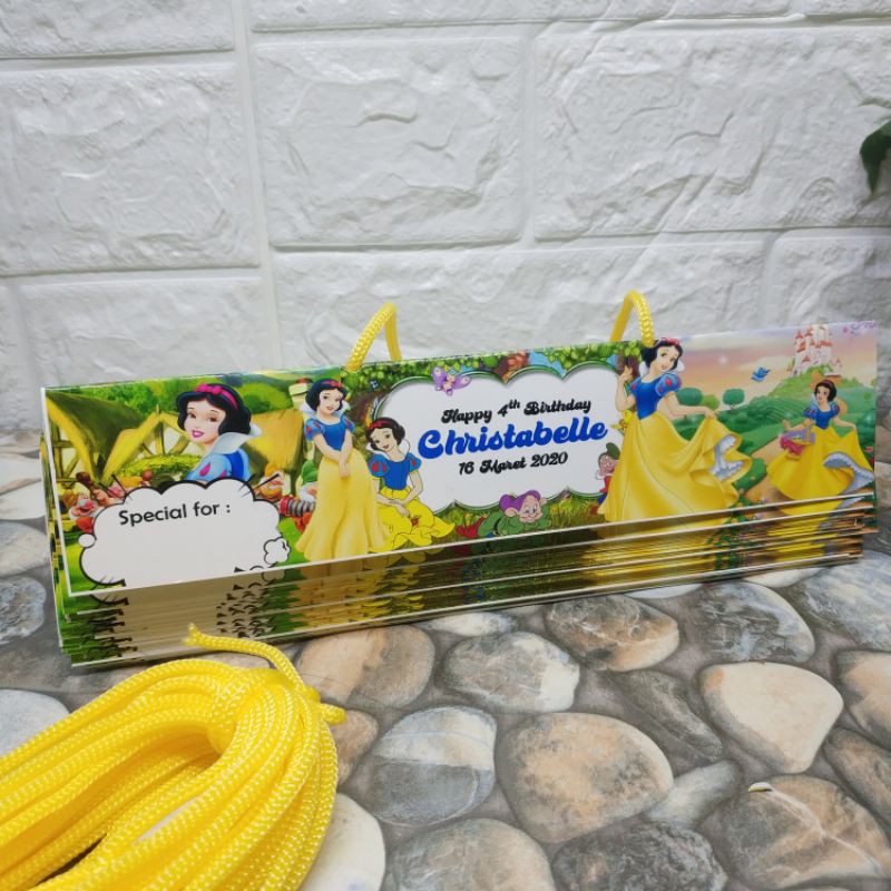 

Label Plastik Snack Ultah Ulang Tahun TANPA PLASTIK