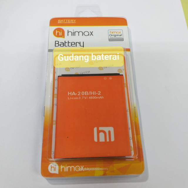 Baterai battery batre bat Himax HA-20B HA 20B HA20B Hi-2 HI 2 Hi2