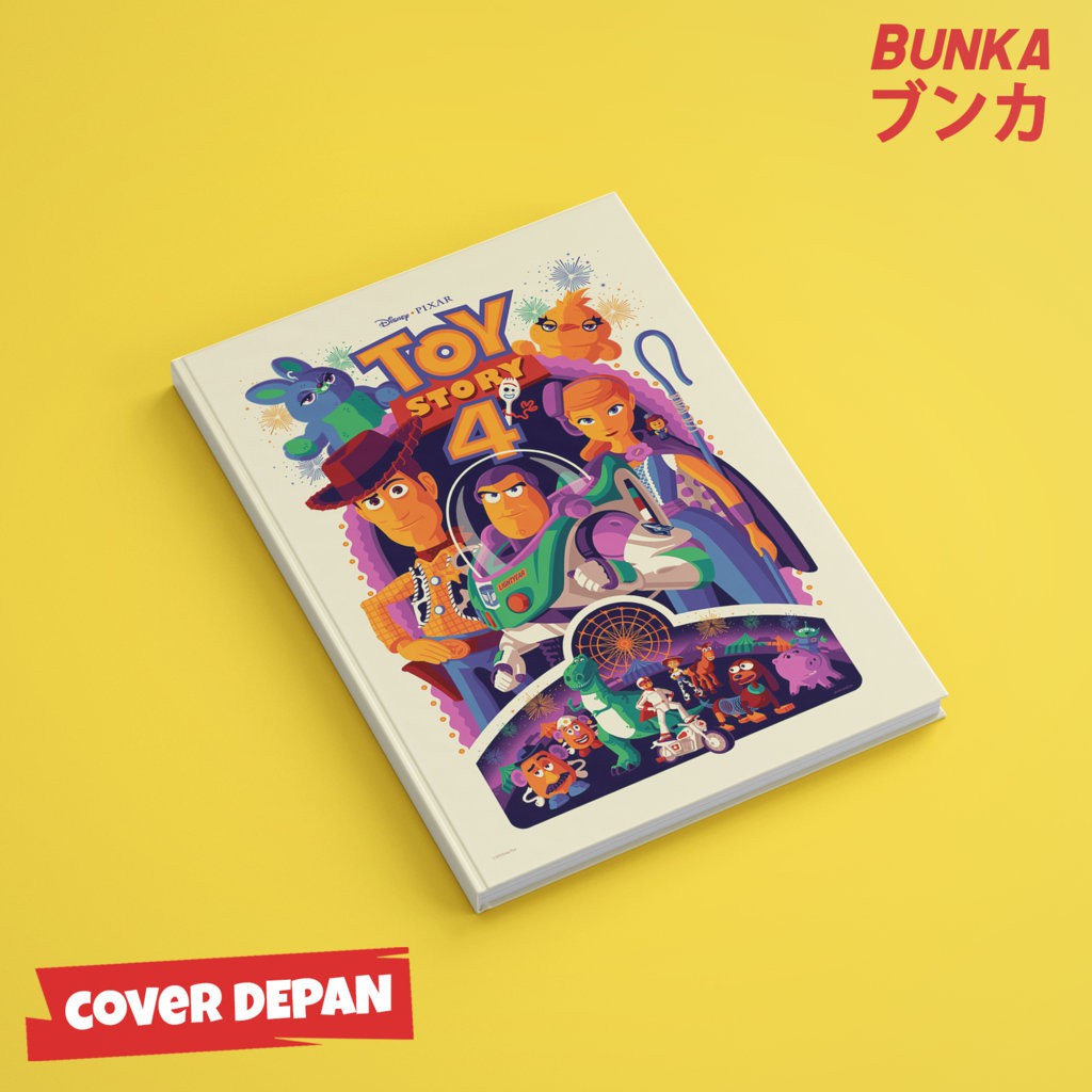 

Notebook Toy Story 2A Hardcover A5 Buku Tulis Catatan Note Agenda Planner Jurnal