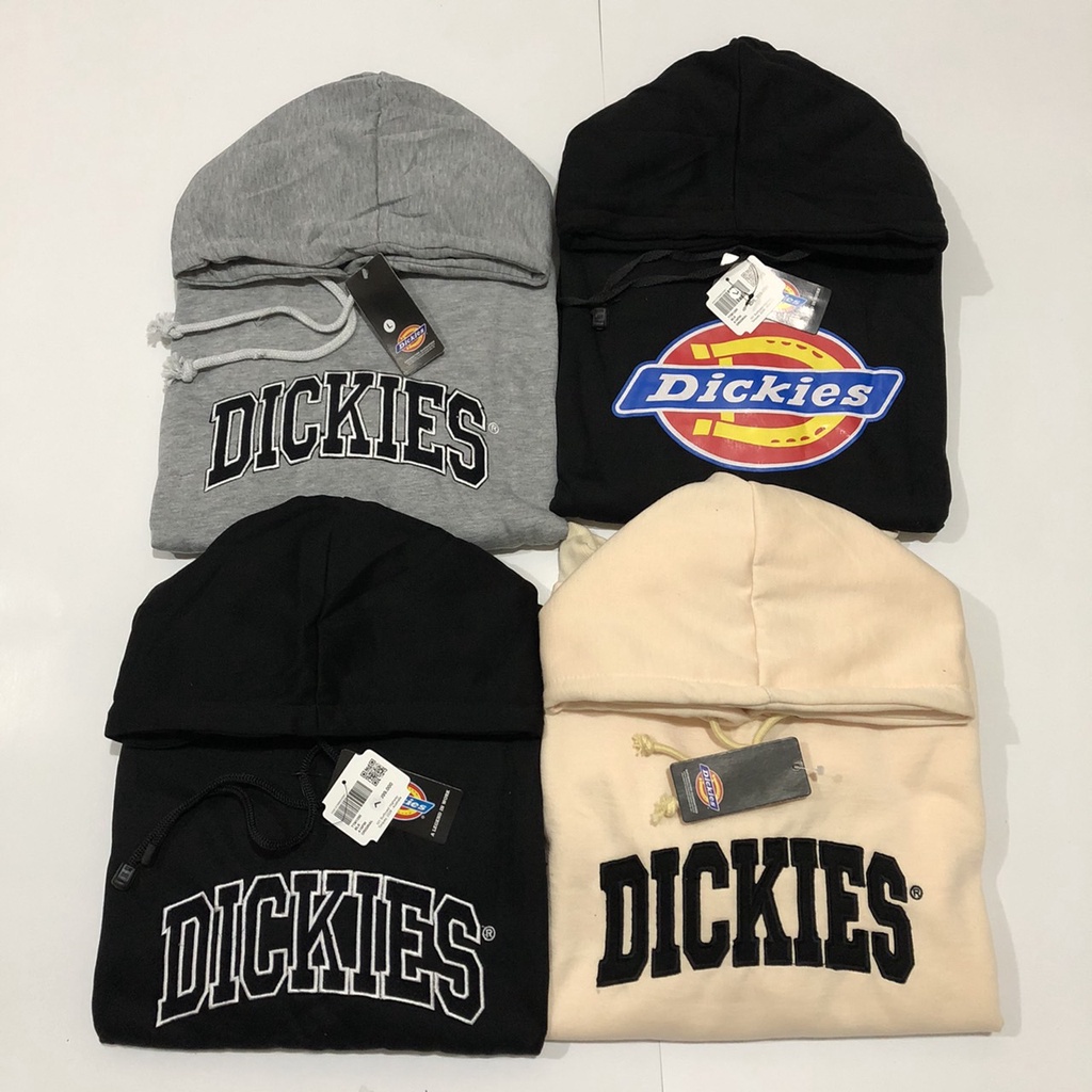 HOODIE DICKIES FULLBORDIR BORDIR FULLTAG &amp; LEBEL / HOODIE DICKIES ARCH LOGO KREM PREMIUM AUTHENTIC / SWEATER HOODIE BASIC HNM / SWEATER HOODIE H&amp;M / BANYAK VARIAN WARNA BEST SELLER