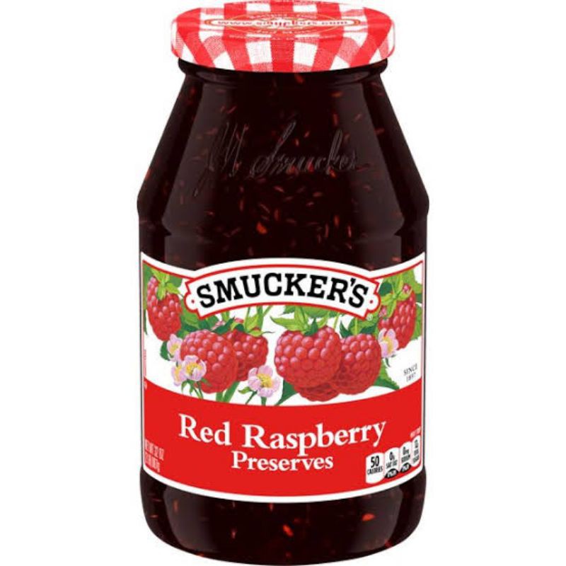 

SMUCKERS RED RASPBERRY PRESERVES 340GR