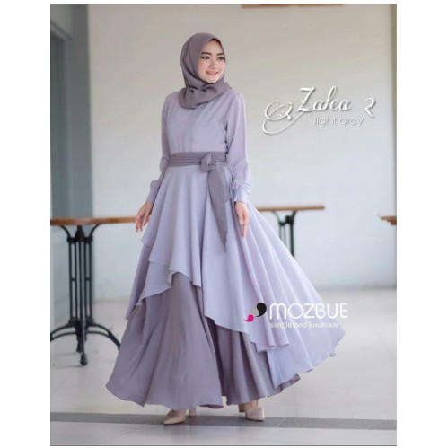 Gaun Gamis Pesta Mewah kondangan nikahan Lebaran bahan Gaun Gamis Pesta   Wisuda Remaja muslimah reo