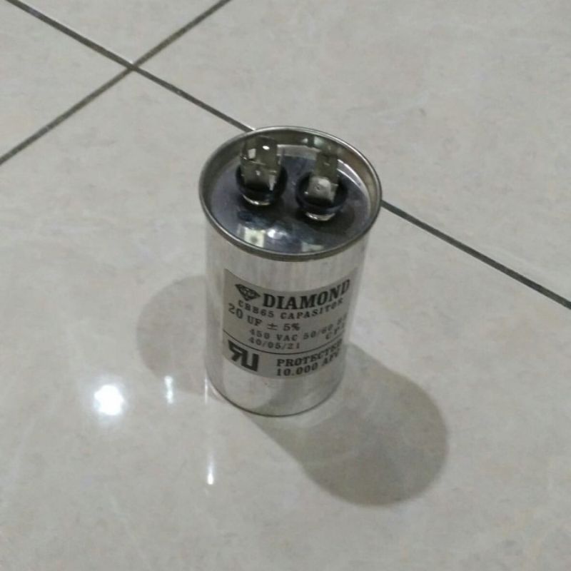 Capacitor CBB65 20uF/450V (Motor Capacitor)
