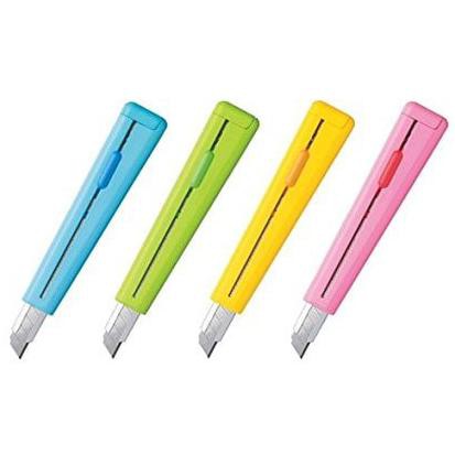 

✨BISA COD✨ KOKUYO COMPACT CUTTER KNIFE C3 SANGAT TAJAM dan HANDY!!! - Pink