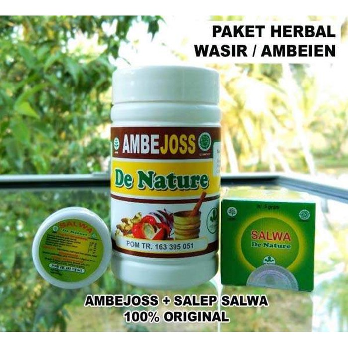 Obat Wasir Manjur - Ambejoss Salep Salwa De Nature Asli