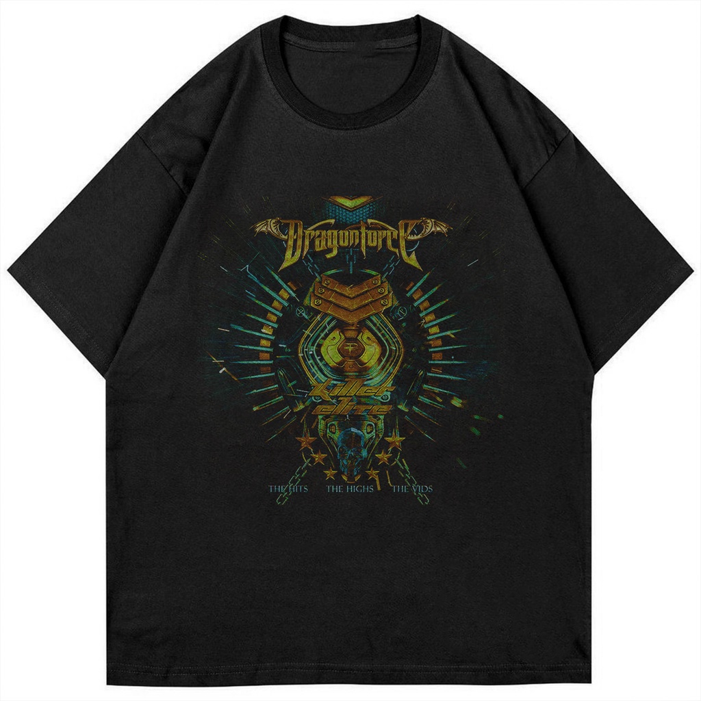Kaos Band Dragonforce Tshirt Merchandise