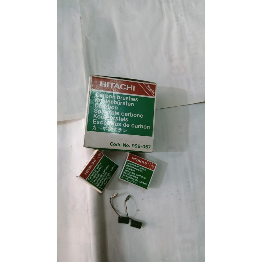 Carbun Brush Grenda/Gerinda Hitachi 4' ori. Type G10 SS. No. 67.