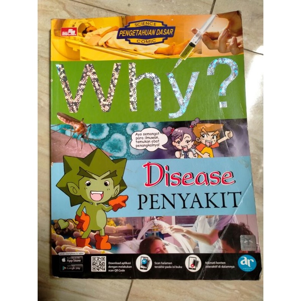 

PRELOVED BUKU 'WHY : DISEASE' - SCIENCE COMIC