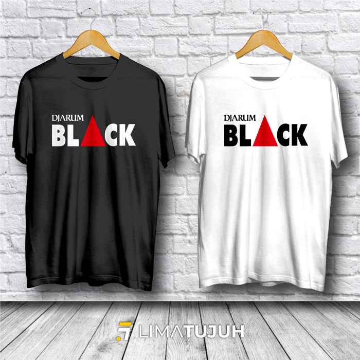 Kaos Djarum Black Logo Baju Distro