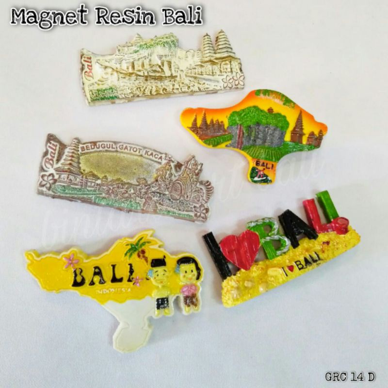 magnet bali magnet kulkas murah hiasan kulkas tempelan kulkas souvenir oleh oleh bali murah