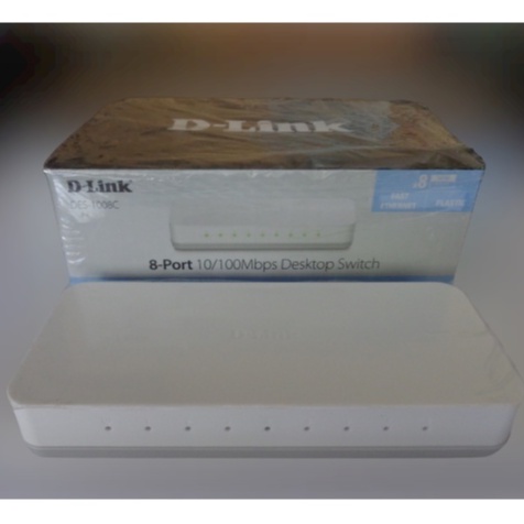 Switch Hub 8 Port D-Link Des -1008C D-link Switch hub 8 port Des-1008C 10/100Mbps