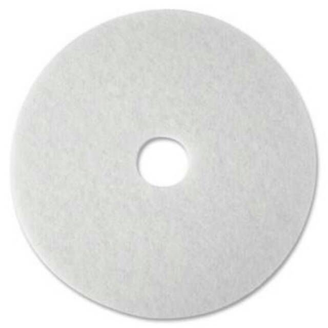 BUFFING FLOOR PAD 3M 4100 WHITE SUPER POLISH