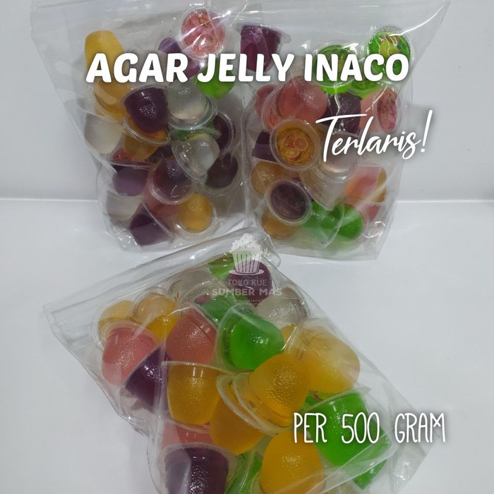 

AGAR JELLY INACO TERMURAH TERLARIS PER 500 GRAM