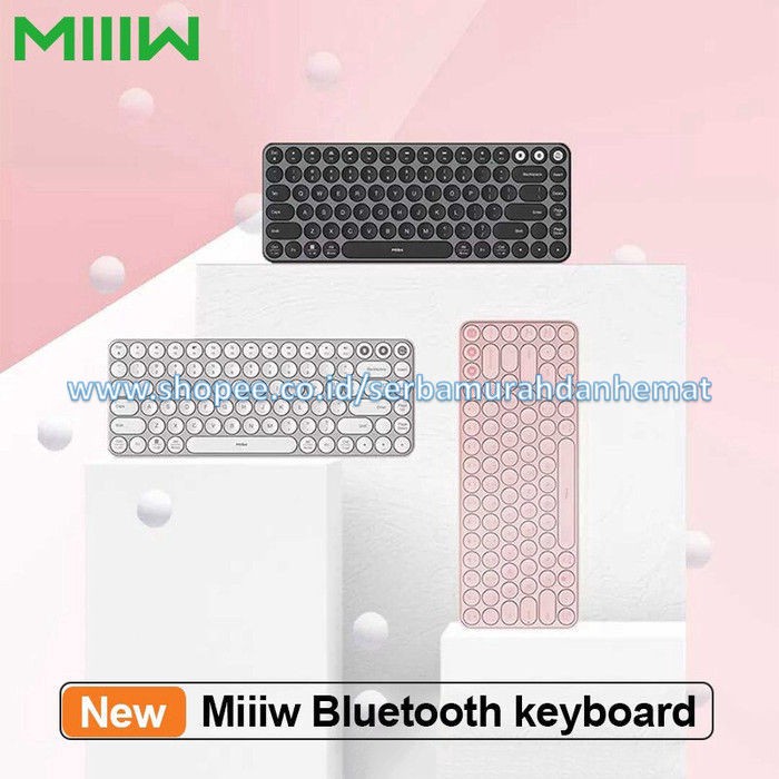 Bluetooth Keyboard 2in1 Mode 85 Keys 2.4GHz MIIIW