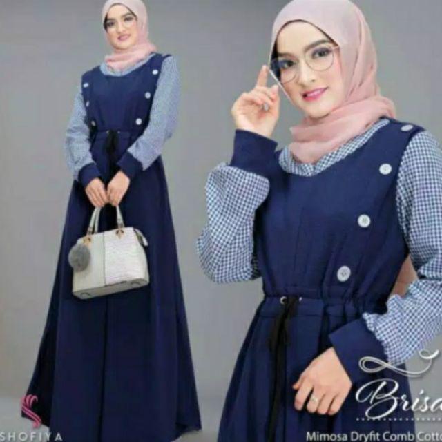 BRISA MAXI DRESS-Nevi