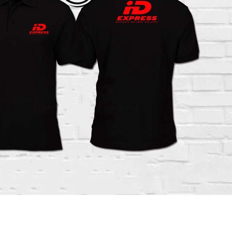 ♦ Poloshirt ID Express Ekspedisi Pengiriman - Polo Kurir ID Express - Kaos ID Express - Kaos Kerah ✴