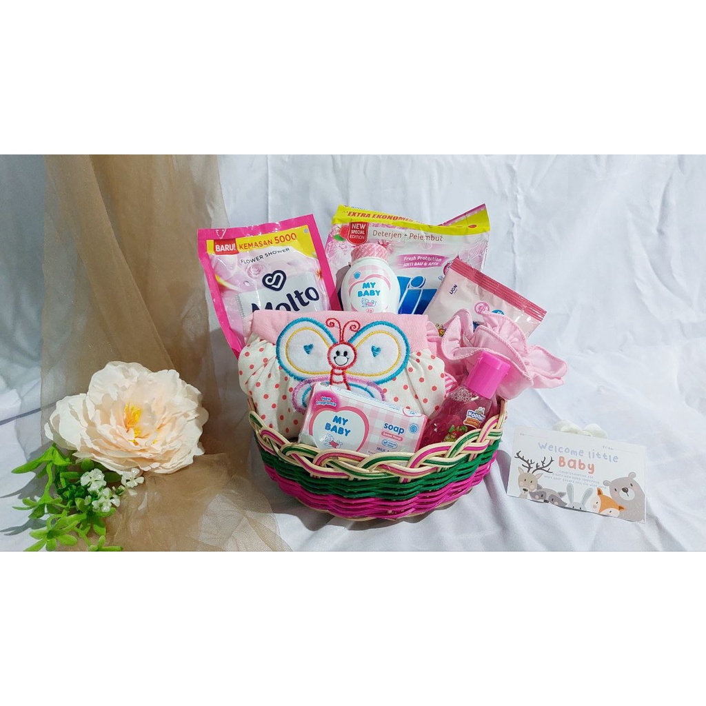 

Hampers Baby Newborn Kado Bayi Kado Pernikahan