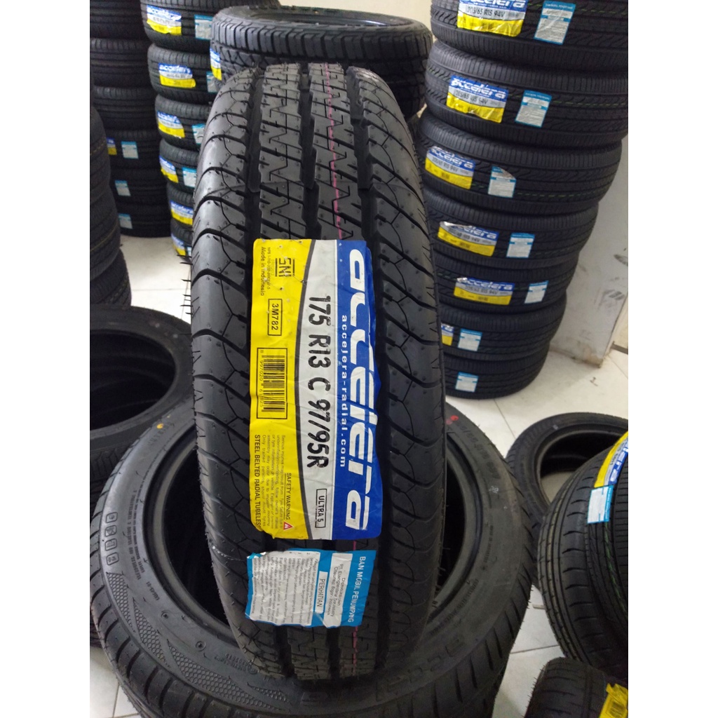 Jual ban mobil muatan ring 13 Grand max free pemasangn ACCELERA ULTRA 5 175 C 8 PR R13 tubles