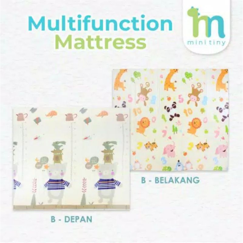 Minity Multifunction Mattress / Kiddy Matras / Karpet Lipat bermain baby