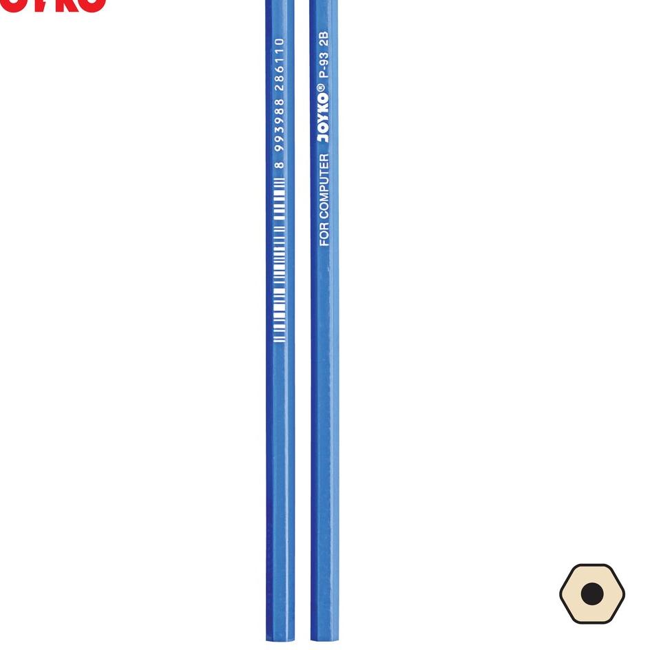 

【GROSIR】 Pencil / Pensil Joyko P-93 / 2B / 1 BOX 12 PCS