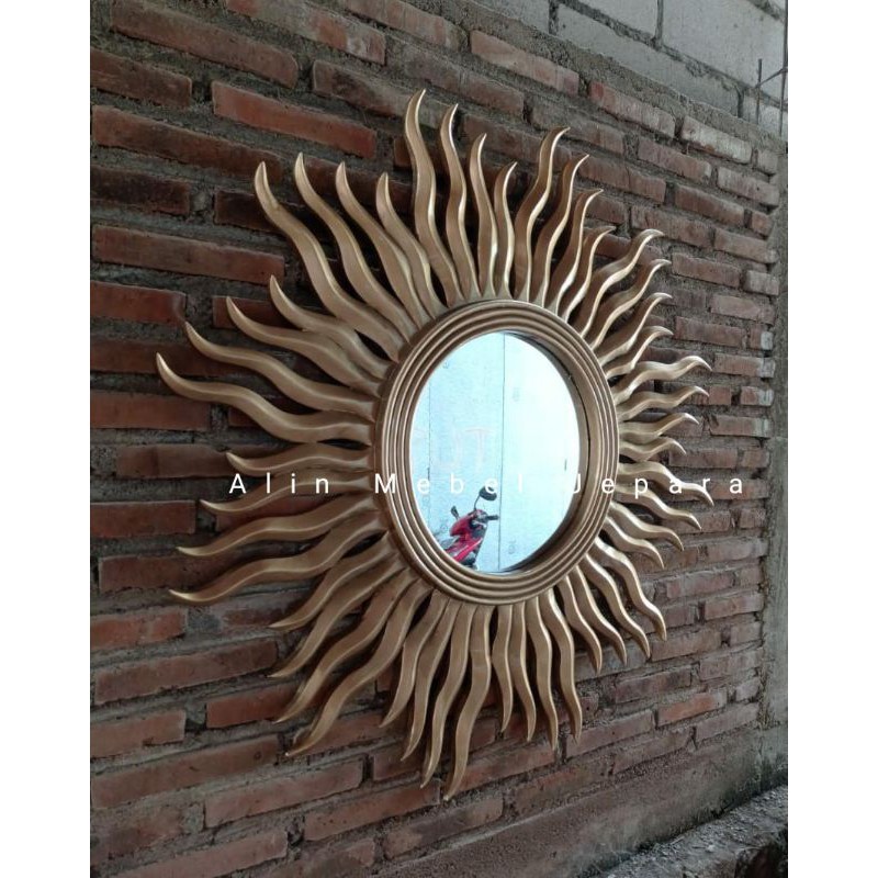 PROMO CERMIN DINDING , CERMIN HIAS MATAHARI