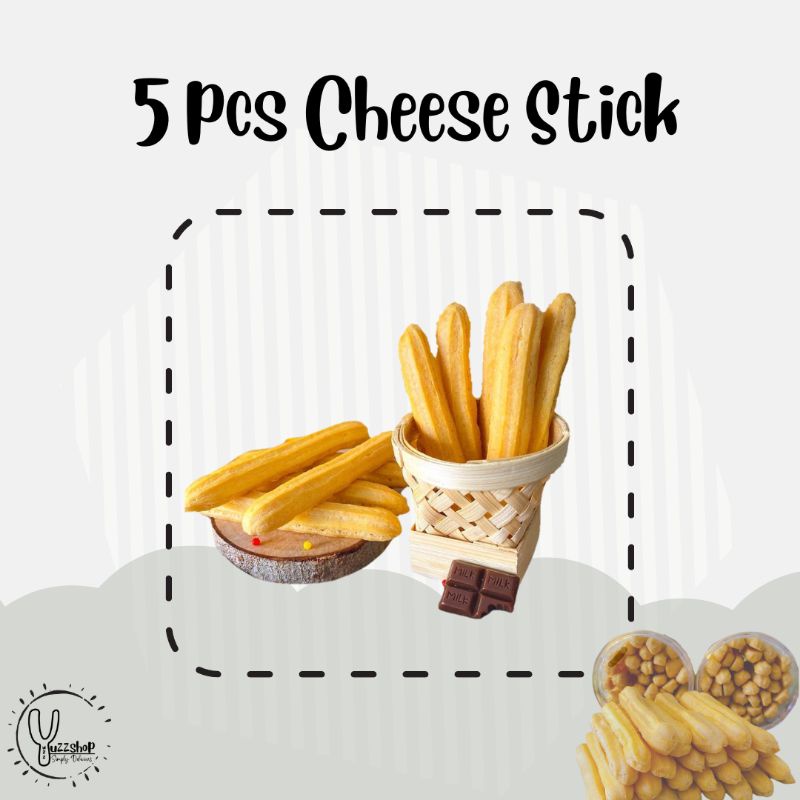 

5 PCS CHEESE STICK / REPACK MENU