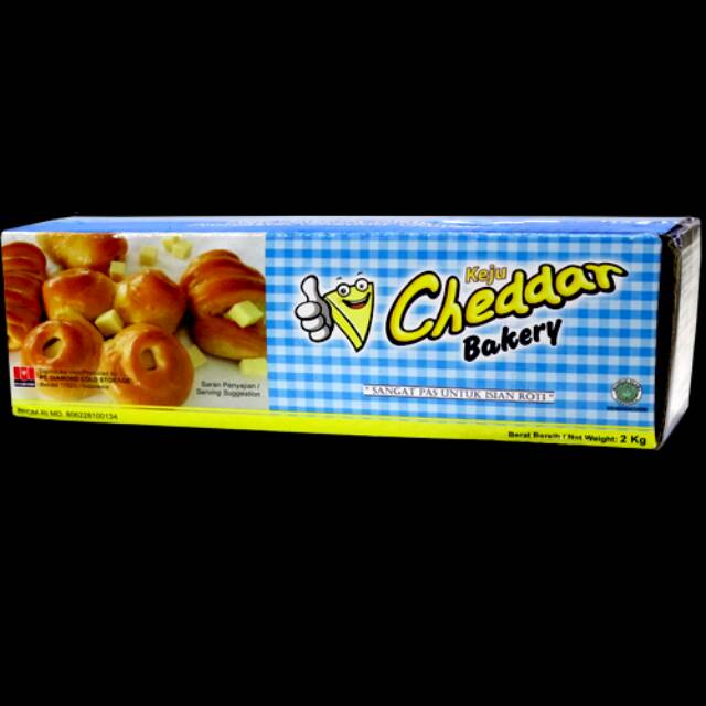 

diamond cheese processed cheddar bakery 2kg