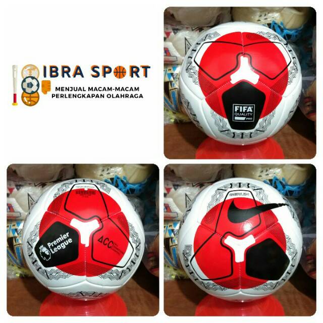 Bola sepak sz5 new nike merlin bahan texture (ori vietnam)