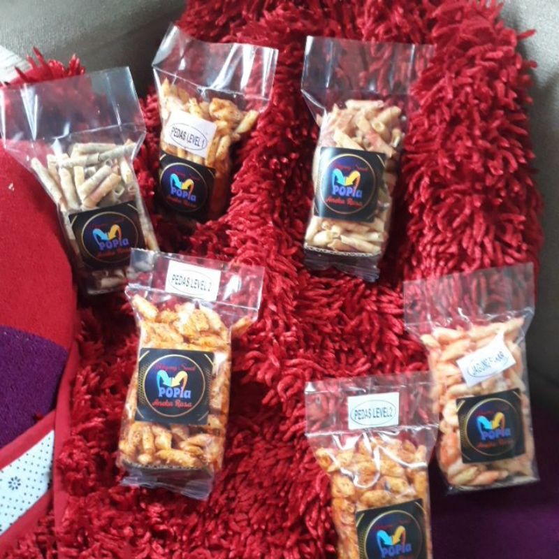 

POPia 250 gram aneka rasa pedas level 1 sd 15