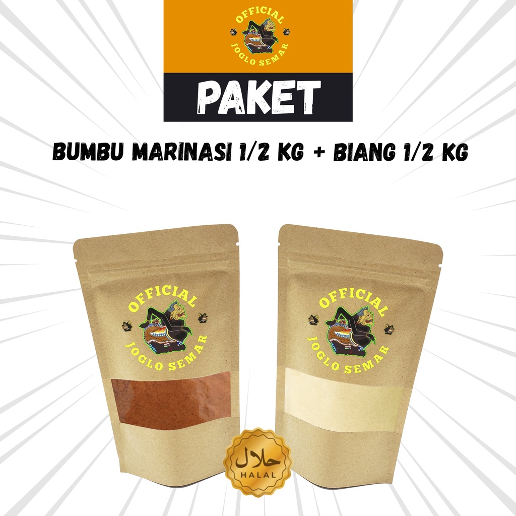 

Paket Super Premium Bumbu Marinasi 1/2 Kg dan Biang Tepung 1/2 Kg Untuk Fried Chicken, Ayam Geprek, Tahu Crispy, Kol Goreng Crispy , Jamur Crispy dll