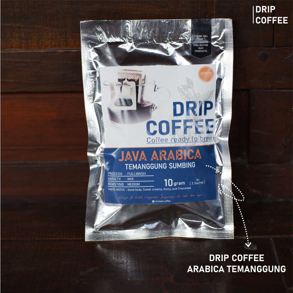 

Kopi Arabika Temanggung Drip Bag