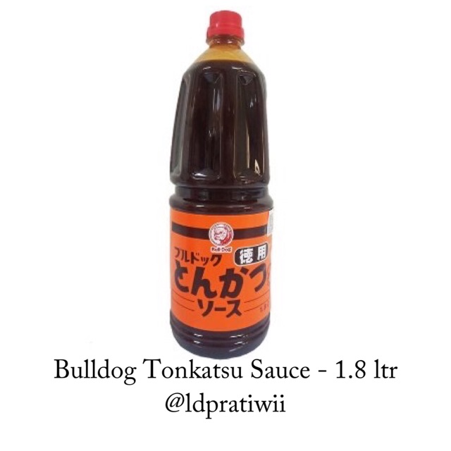 

Bulldog Tonkatsu Sauce - Saos Takoyaki -Okonomiyaki 1.8 ltr