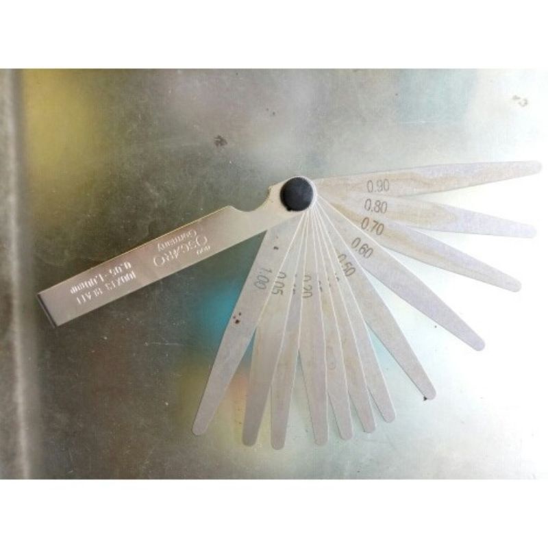 Fuller Feeler gauge kunci stel klep SOLINGEN GERMANY / Alat ukur Gap mesin / Fuller kuat dan bagus