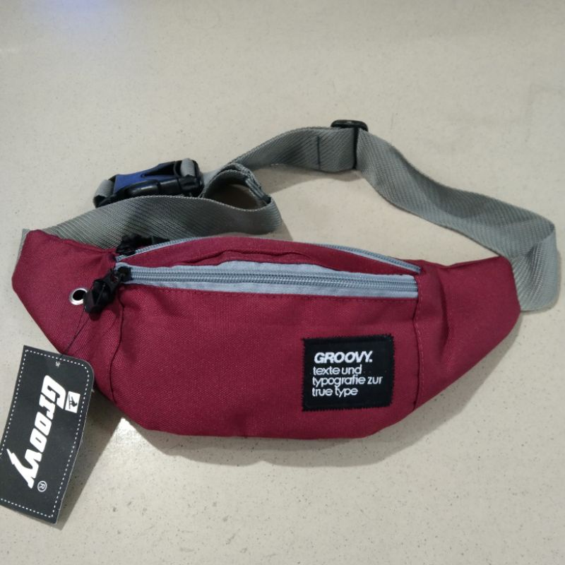 tas waistbag pinggang kecil