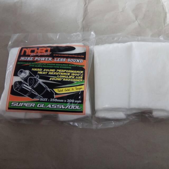 Gaswool Gaswol Gasbul Knalpot Racing NOBI NOBI Kwalitas Bagus Tidak Gatal