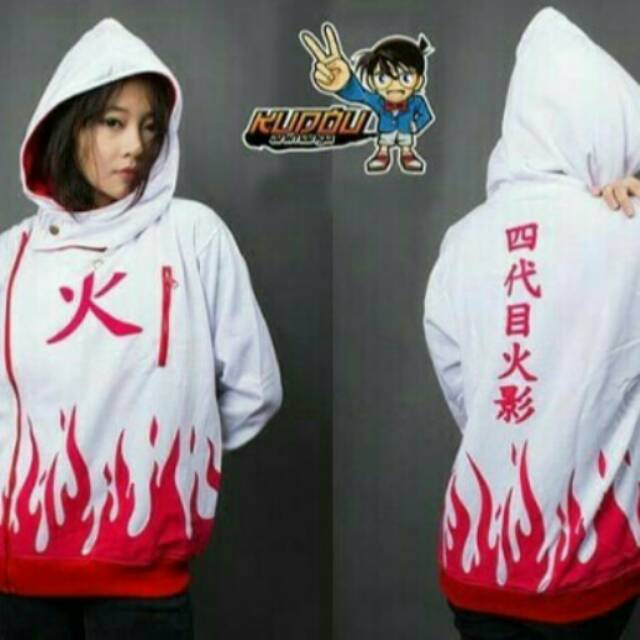 jaket harakiri hokage putih