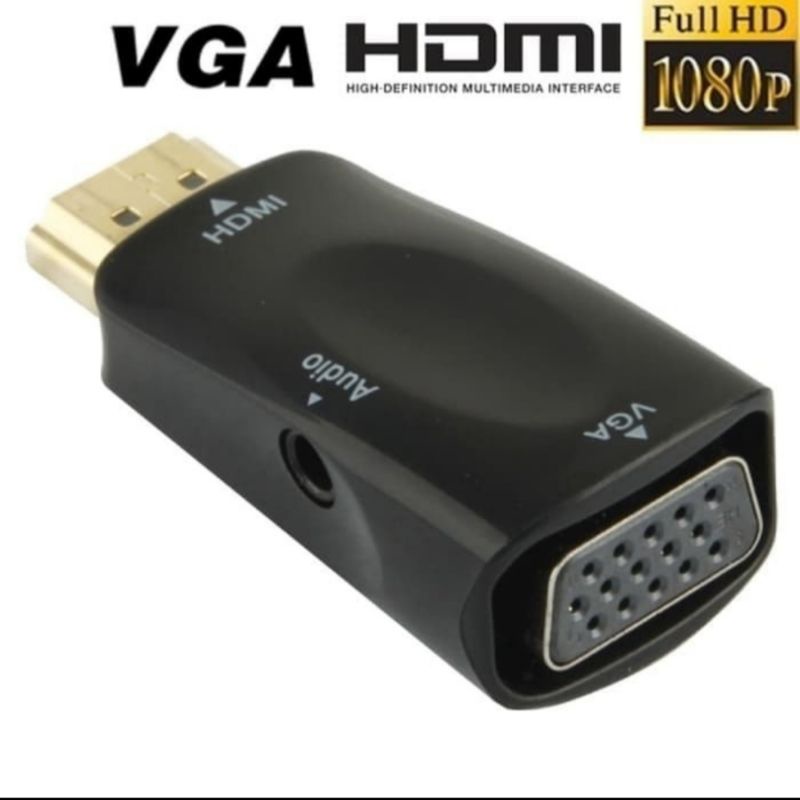 HDMI to VGA with Audio Adapter