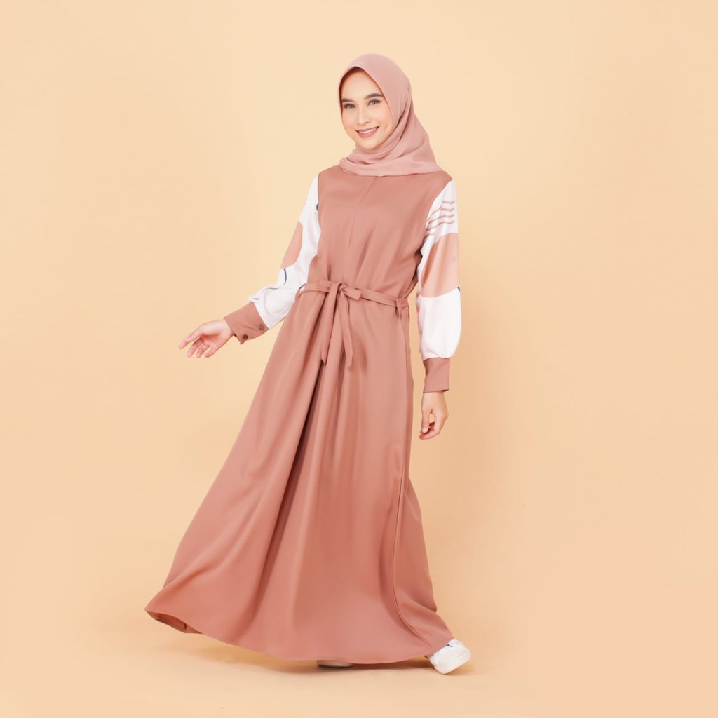 KALILA - RAIA Dress Pakaian Wanita Print Good Quality