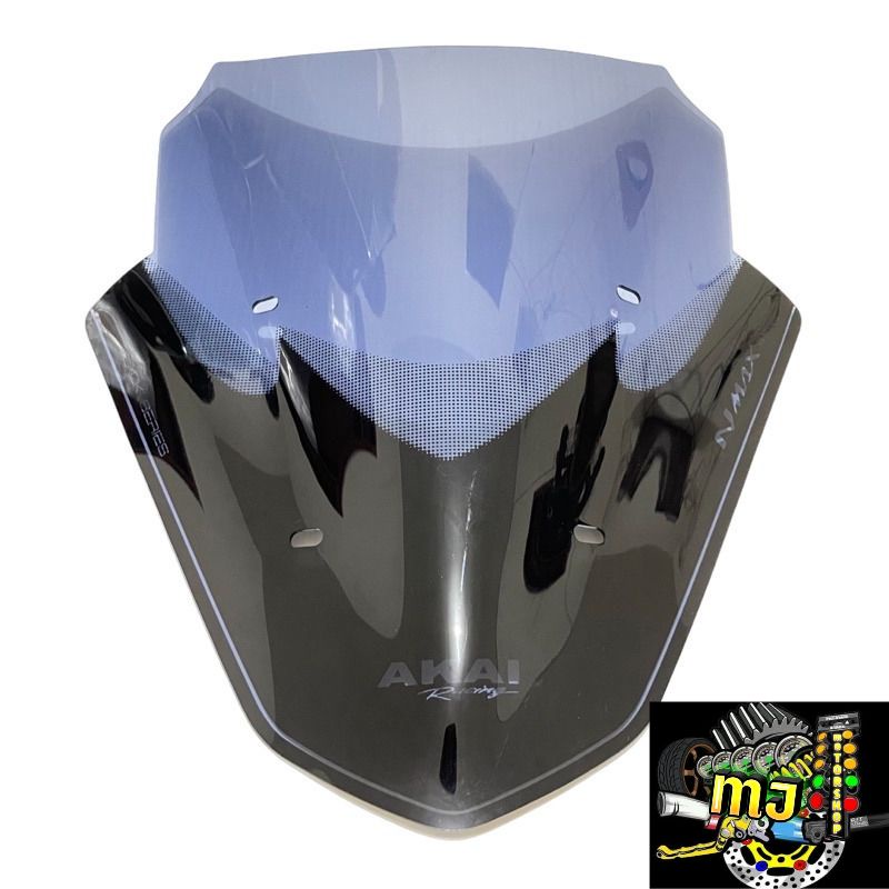 Winshield Nmax Vektor Akai Black series / Visor Nmax Model Vektor Akai Black Series-mj_motorshop