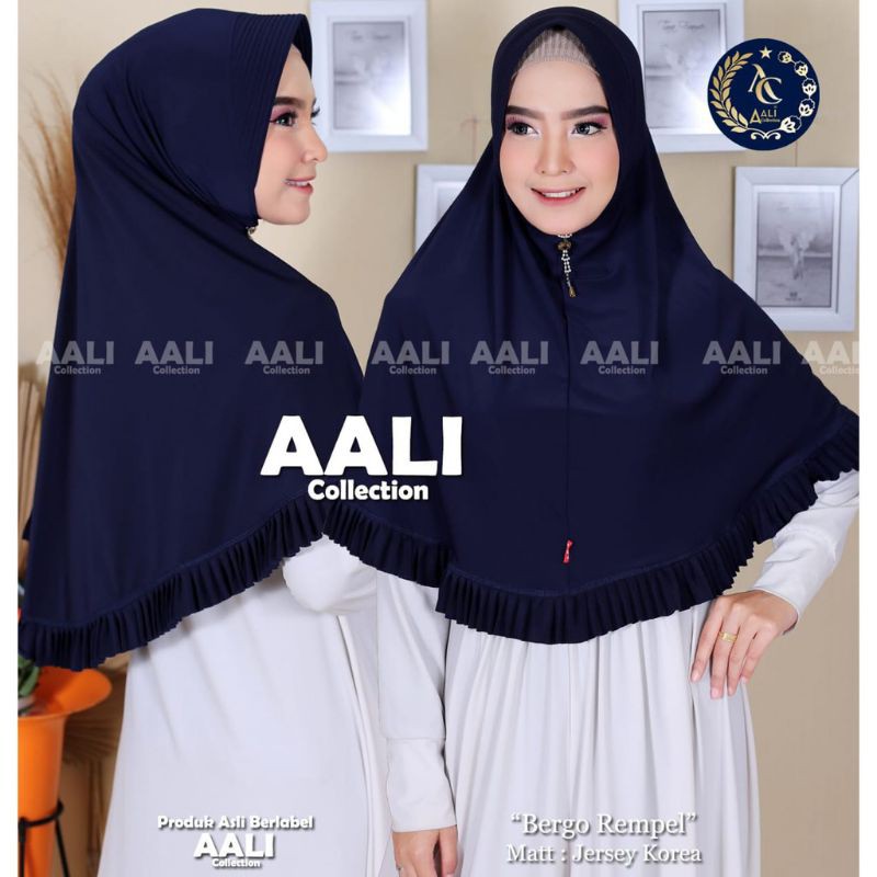 Bergo Rempel Jersey XL / Kerudung Instant Rempel Pet  / Jilbab Rempel Pet Jersey