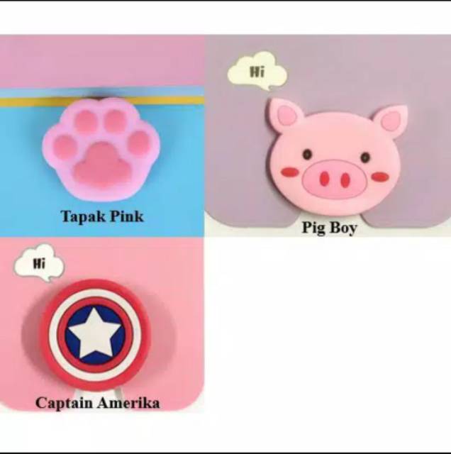 Pop Socket 3D Motif Karakter part 2