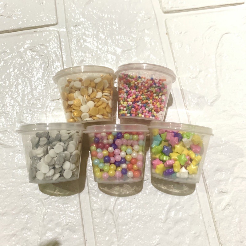

EB 04 - sprinkles kue 10gr / sprinkle / pearl / trimit / meses / gula sugar edible