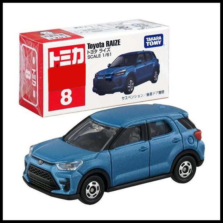 Toyota Raize Biru Tomica Reguler 8 Takara Tomy Diecast Mobil