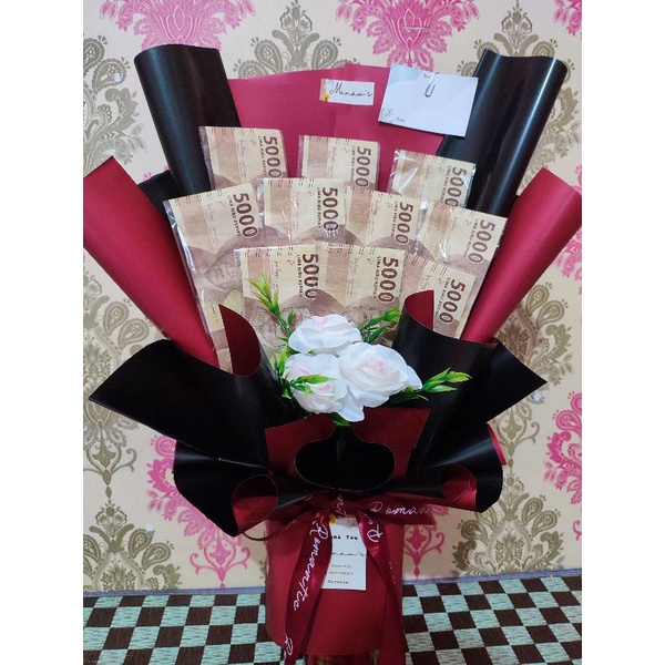 

buket uang 10 lembar cirebon