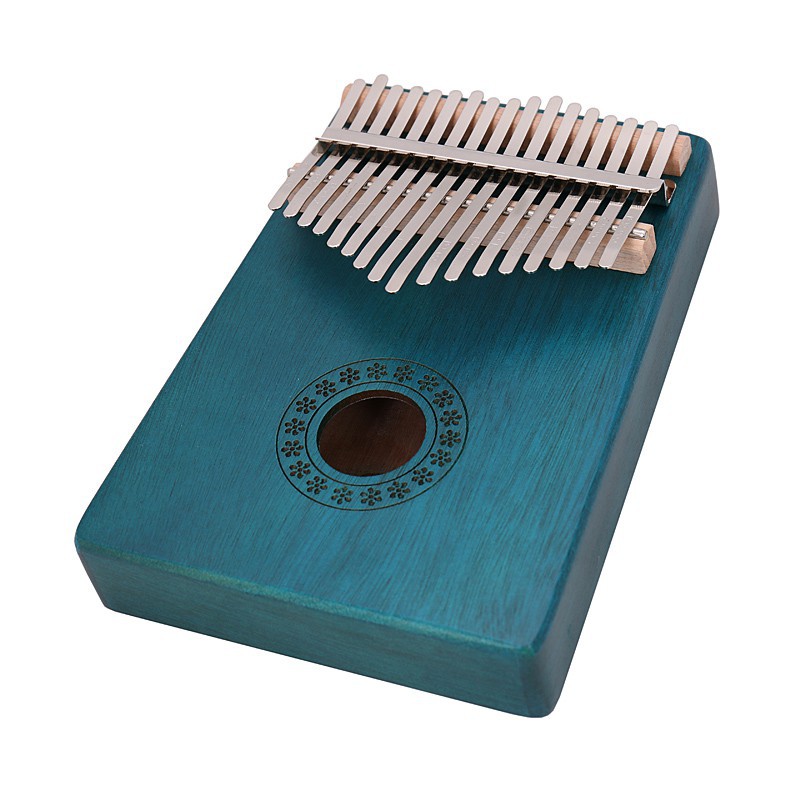 Acouway Kalimba 17 Keys Thumb Piano Tune C solid Mahogany Wood with free bag hammer and usermanual